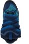 Lanvin Curb rhinestone-embellished sneakers Blue - Thumbnail 4