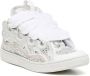 Lanvin Curb rhinestone sneakers White - Thumbnail 2