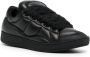 Lanvin Curb XL leather sneakers Black - Thumbnail 2
