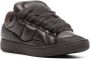 Lanvin Curb XL leather sneakers Brown - Thumbnail 2