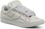Lanvin Curb XL leather sneakers Grey - Thumbnail 2