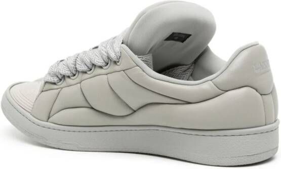Lanvin Curb XL leather sneakers Grey