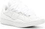 Lanvin Curb XL leather sneakers White - Thumbnail 2