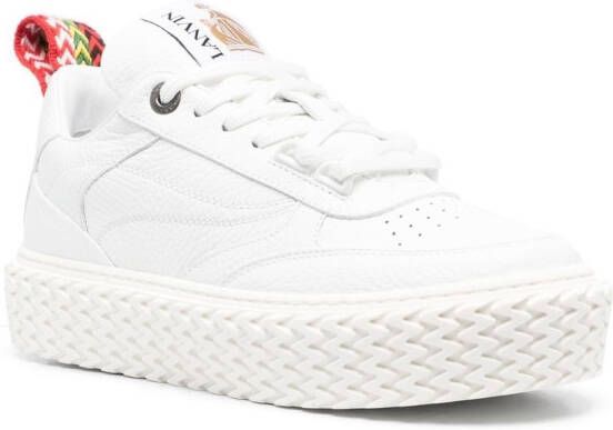 Lanvin Curbies 2 platform low-top sneakers White