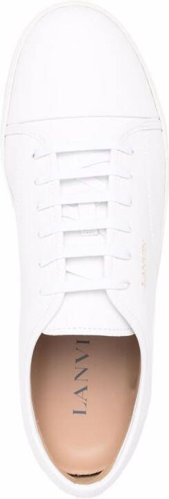 Lanvin DBB1 low-top lace-up sneakers White