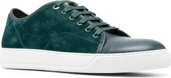 Lanvin DBB1 low-top leather sneakers Green