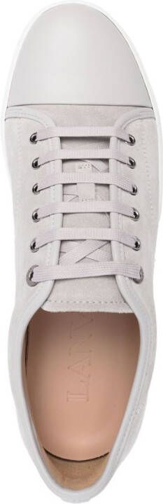 Lanvin DBB1 low-top suede sneakers Grey
