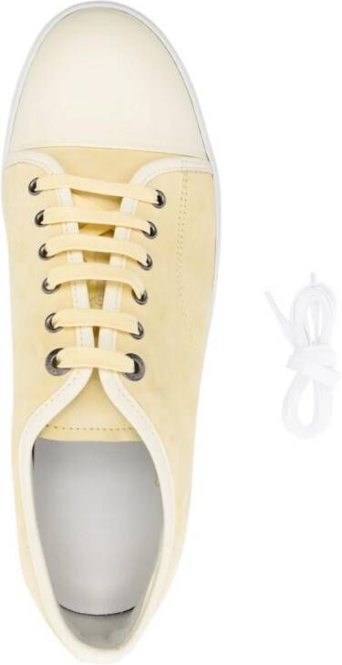 Lanvin DBB1 suede sneakers Yellow