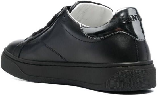 Lanvin DDB0 leather sneakers Black
