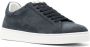 Lanvin embroidered-logo low-top leather sneakers Blue - Thumbnail 2