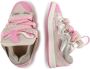 Lanvin Enfant Curb leather sneakers Pink - Thumbnail 5