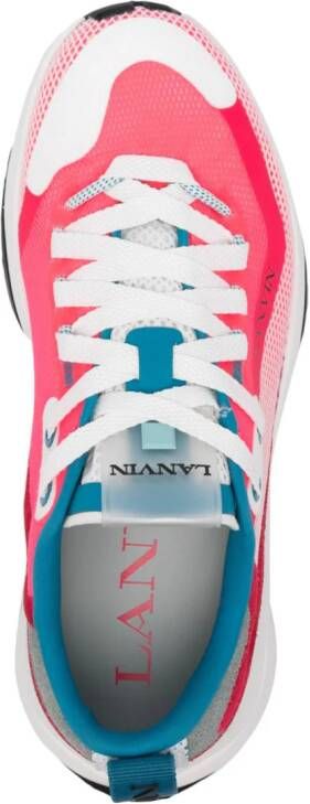 Lanvin L-I mesh sneakers Pink