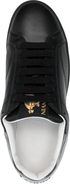 Lanvin lace-up low-top sneakers Black
