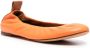 Lanvin leather ballerina shoes Orange - Thumbnail 2
