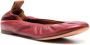 Lanvin leather ballerina shoes Red - Thumbnail 2