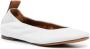 Lanvin leather ballerina shoes White - Thumbnail 2