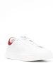 Lanvin logo-patch lace-up sneakers White - Thumbnail 2