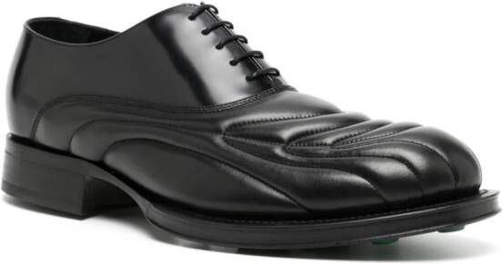 Lanvin Medley Richelieu leather Oxford shoes Black