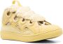 Lanvin multi-panel lace-up sneakers Yellow - Thumbnail 2