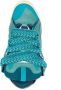 Lanvin panelled-detail lace-up sneakers Blue - Thumbnail 4