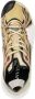 Lanvin panelled low-top sneakers Gold - Thumbnail 4