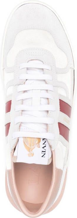 Lanvin panelled low-top sneakers Pink