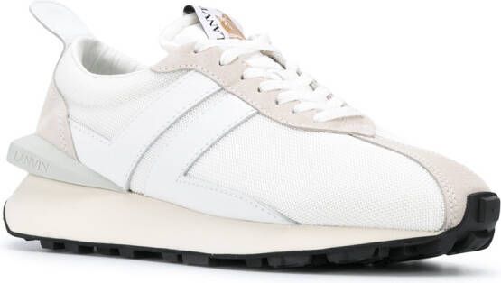 Lanvin panelled low-top sneakers White