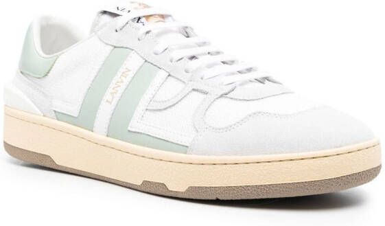 Lanvin panelled low-top sneakers White
