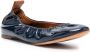 Lanvin patent leather ballerina shoes Blue - Thumbnail 2