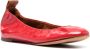 Lanvin patent leather ballerina shoes Red - Thumbnail 2
