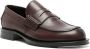 Lanvin penny-slot leather loafers Brown - Thumbnail 2