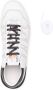 Lanvin perforated-panel leather sneakers White - Thumbnail 4