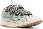 Lanvin round-toe lace-up sneakers Blue - Thumbnail 2