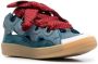 Lanvin slip-on lace-up sneakers Blue - Thumbnail 2