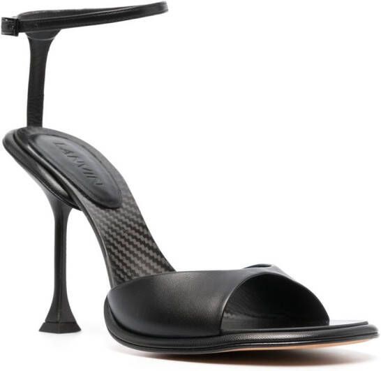 Lanvin Straplight 110mm sandals Black