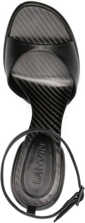 Lanvin Straplight 110mm sandals Black