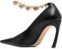 Lanvin Swing 95mm knotted-chain pumps Black - Thumbnail 3