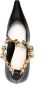 Lanvin Swing 95mm knotted-chain pumps Black - Thumbnail 4