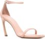 Lanvin swing leather sandals Pink - Thumbnail 2