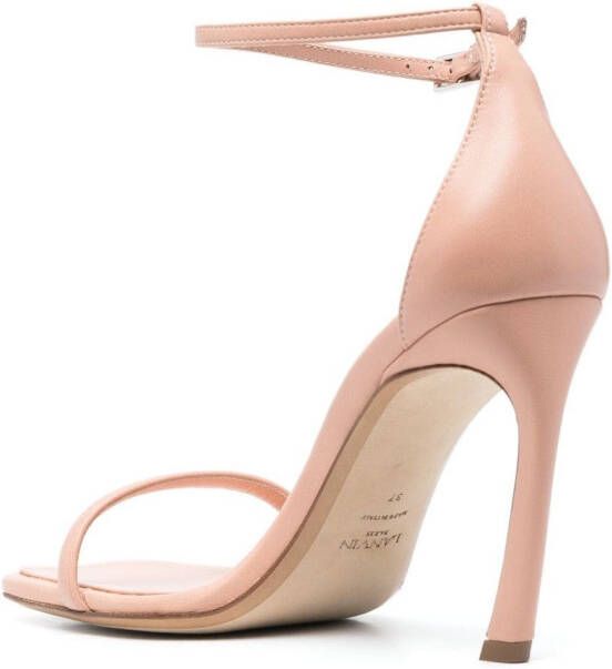 Lanvin swing leather sandals Pink