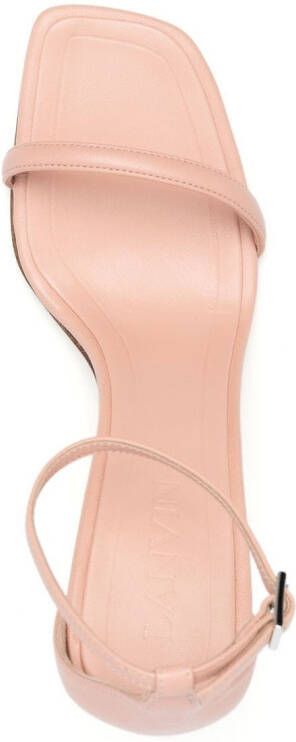 Lanvin swing leather sandals Pink