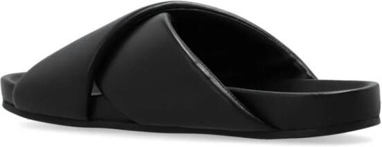 Lanvin Tinkle leather sandals Black