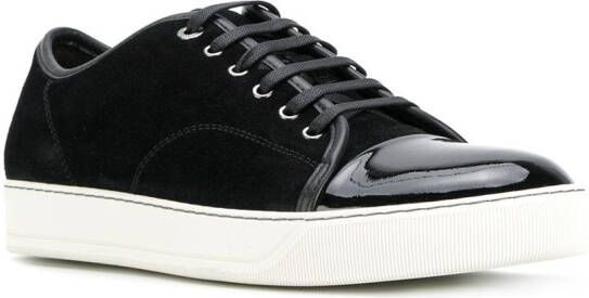 Lanvin toe-capped sneakers Black