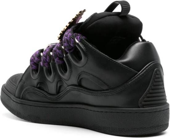 Lanvin x Future Curb leather sneakers Black
