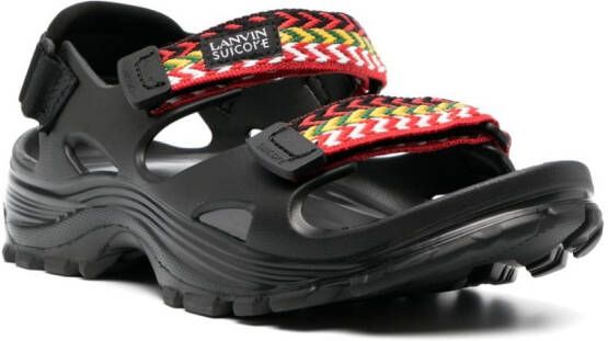 Lanvin x Suicoke Curb sandals Black