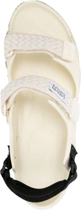 Lanvin x Suicoke Wake Curb sandals Neutrals