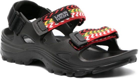 Lanvin x Suicoke Wake sandals Black