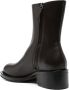 Lanvin zip-fastening leather ankle boots Brown - Thumbnail 3