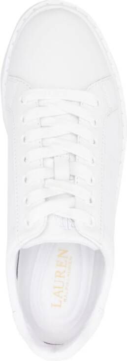 Lauren Ralph Lauren Angeline 4 leather sneakers White