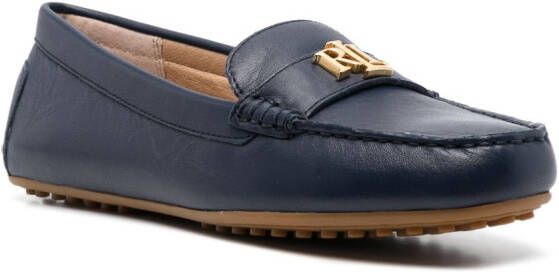 Lauren Ralph Lauren Barnsbury leather loafers Blue